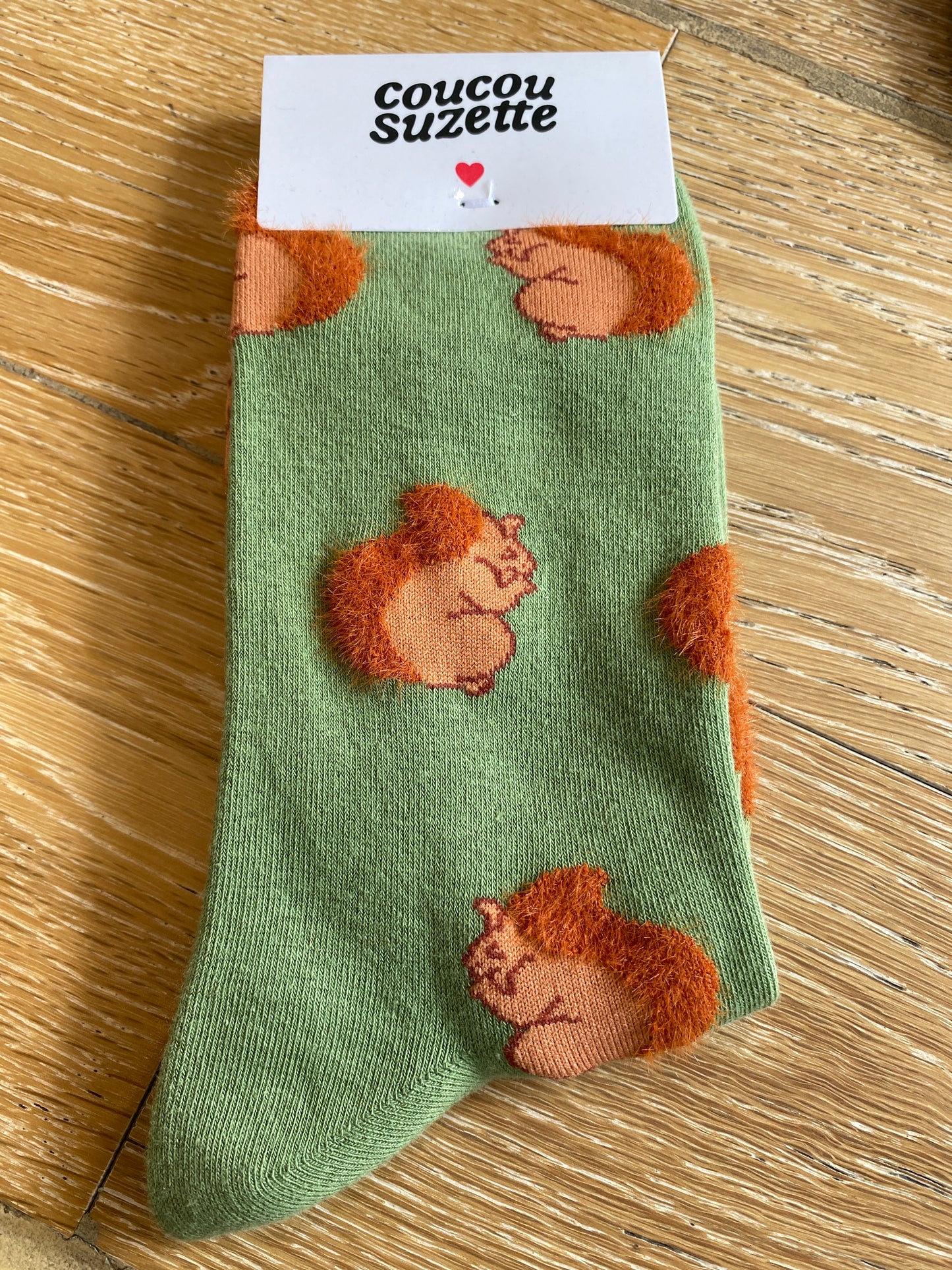 Squirrel Socks