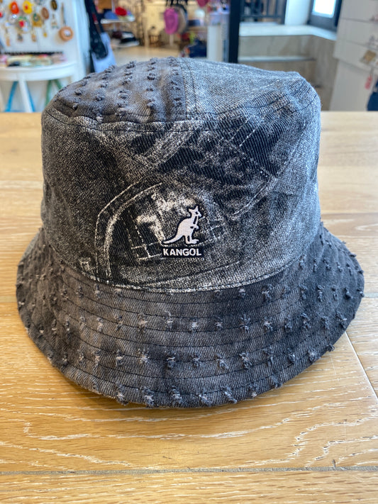 Denim Mashup Bucket Medium Blue