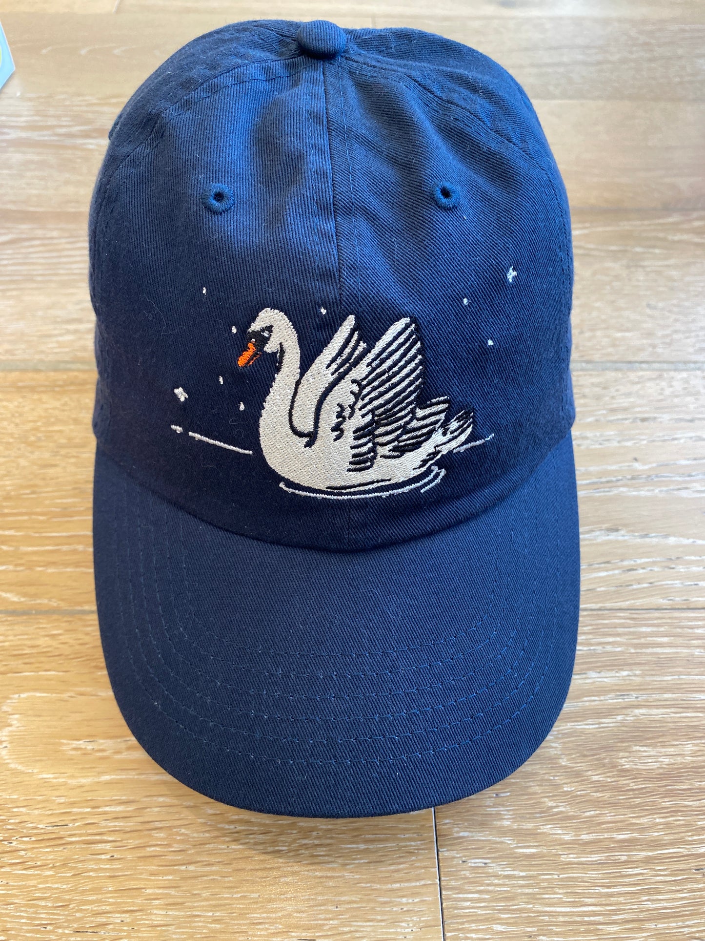 Swan Navy Ball Cap
