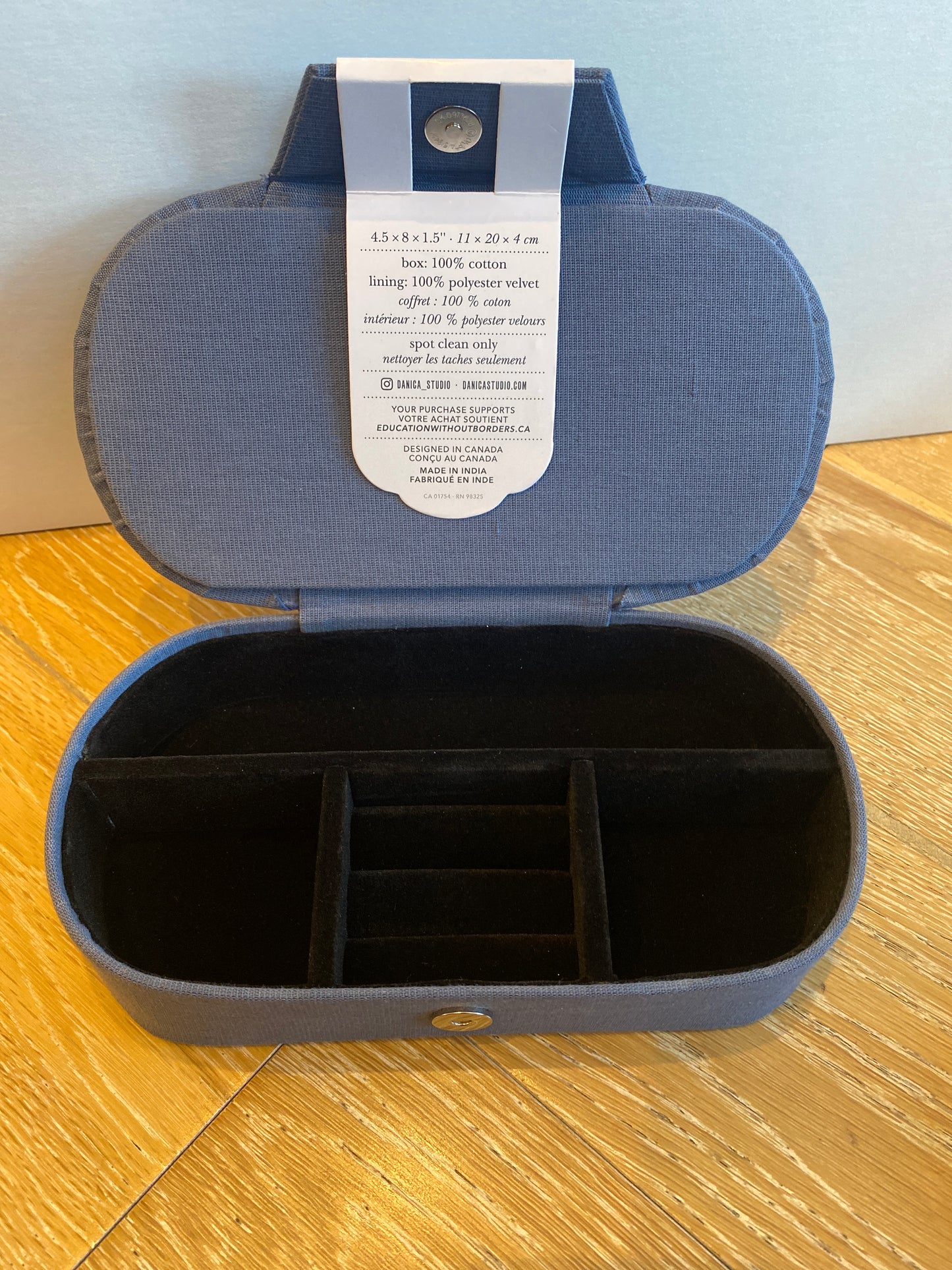 Jewelry Box Embroidered