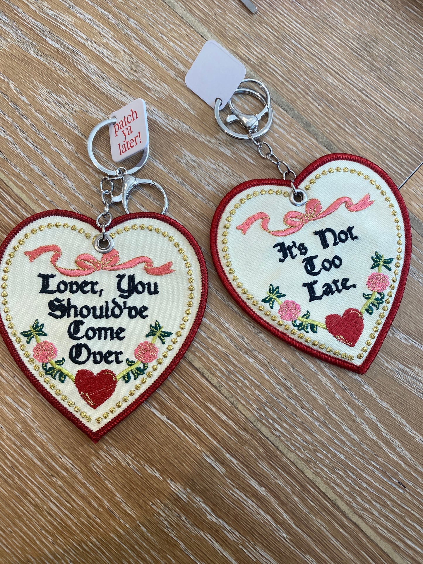 Embroidered Keychains