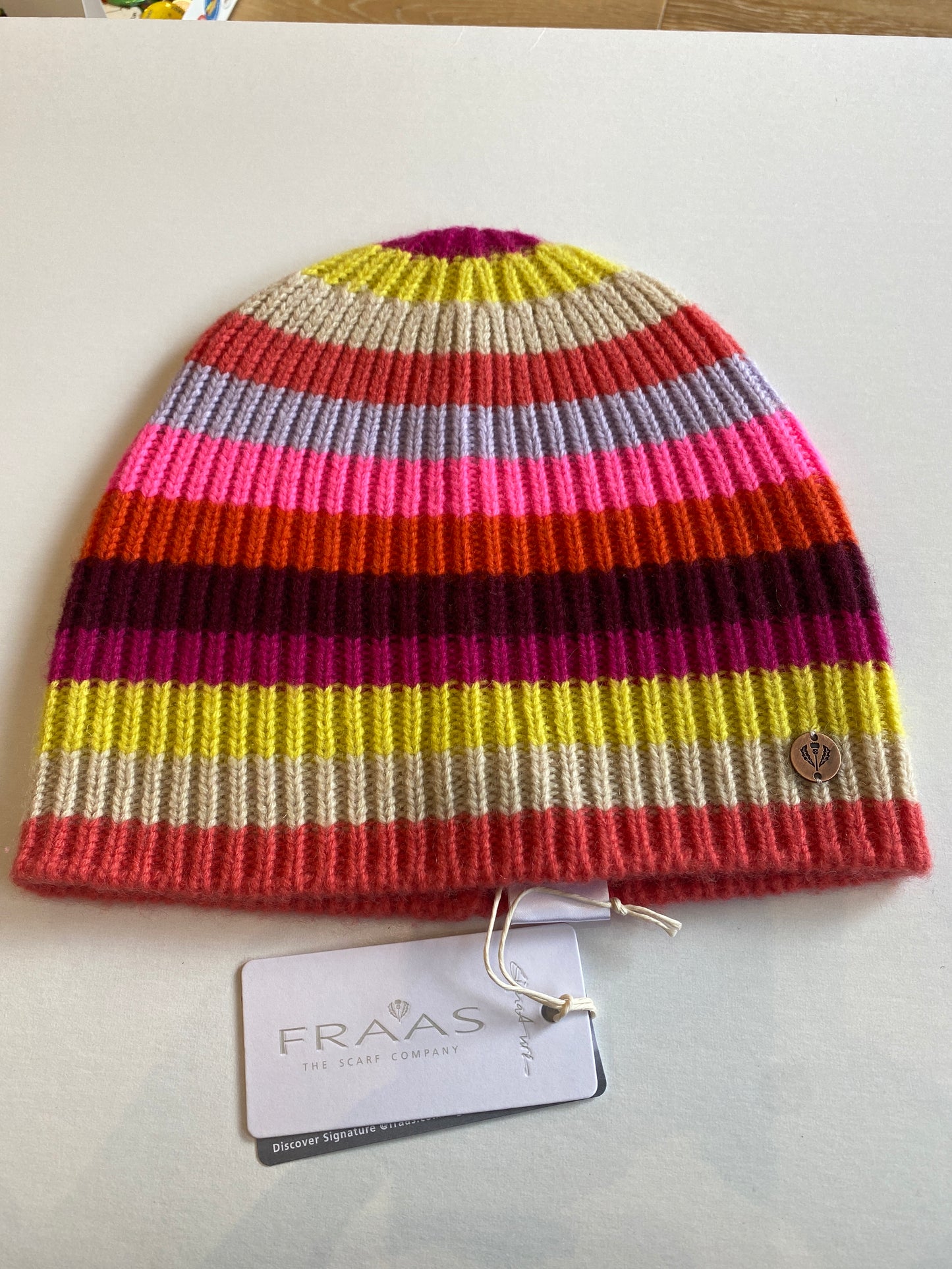 Multi Striped Beanie