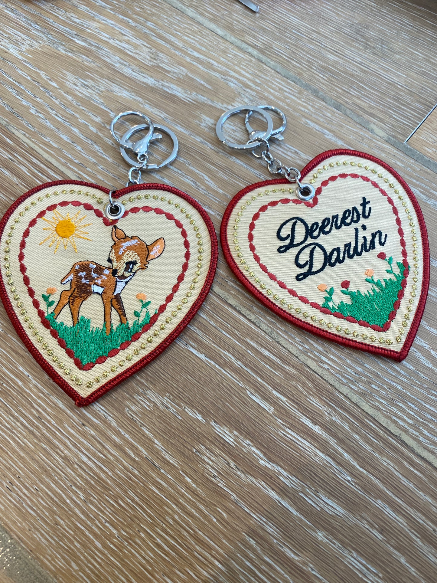 Embroidered Keychains