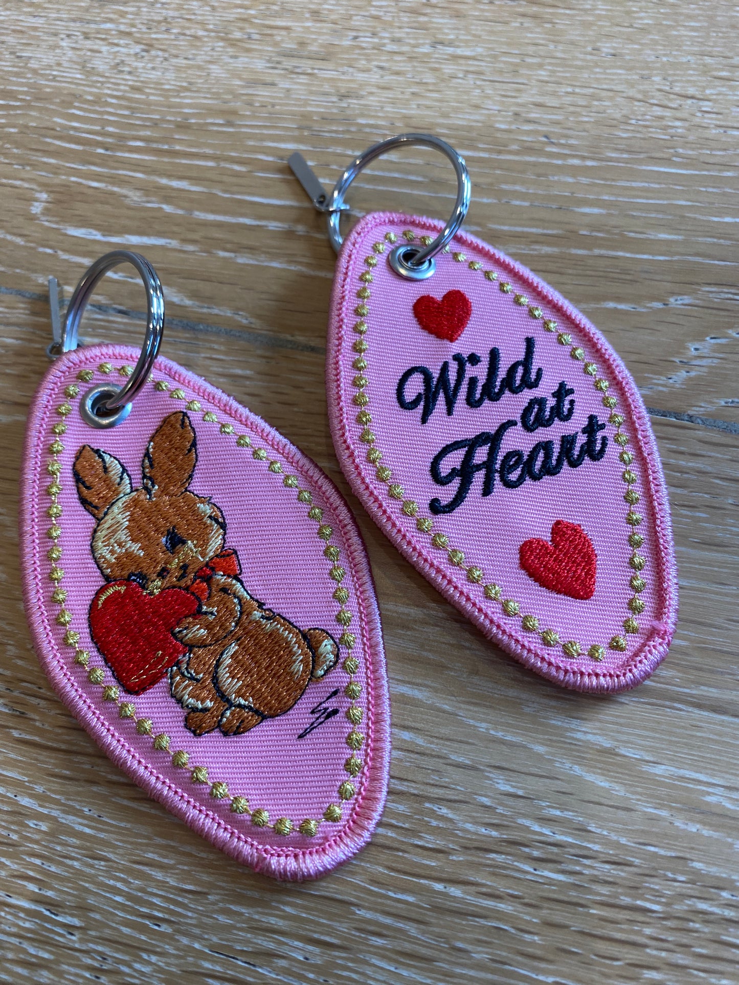 Embroidered Keychains