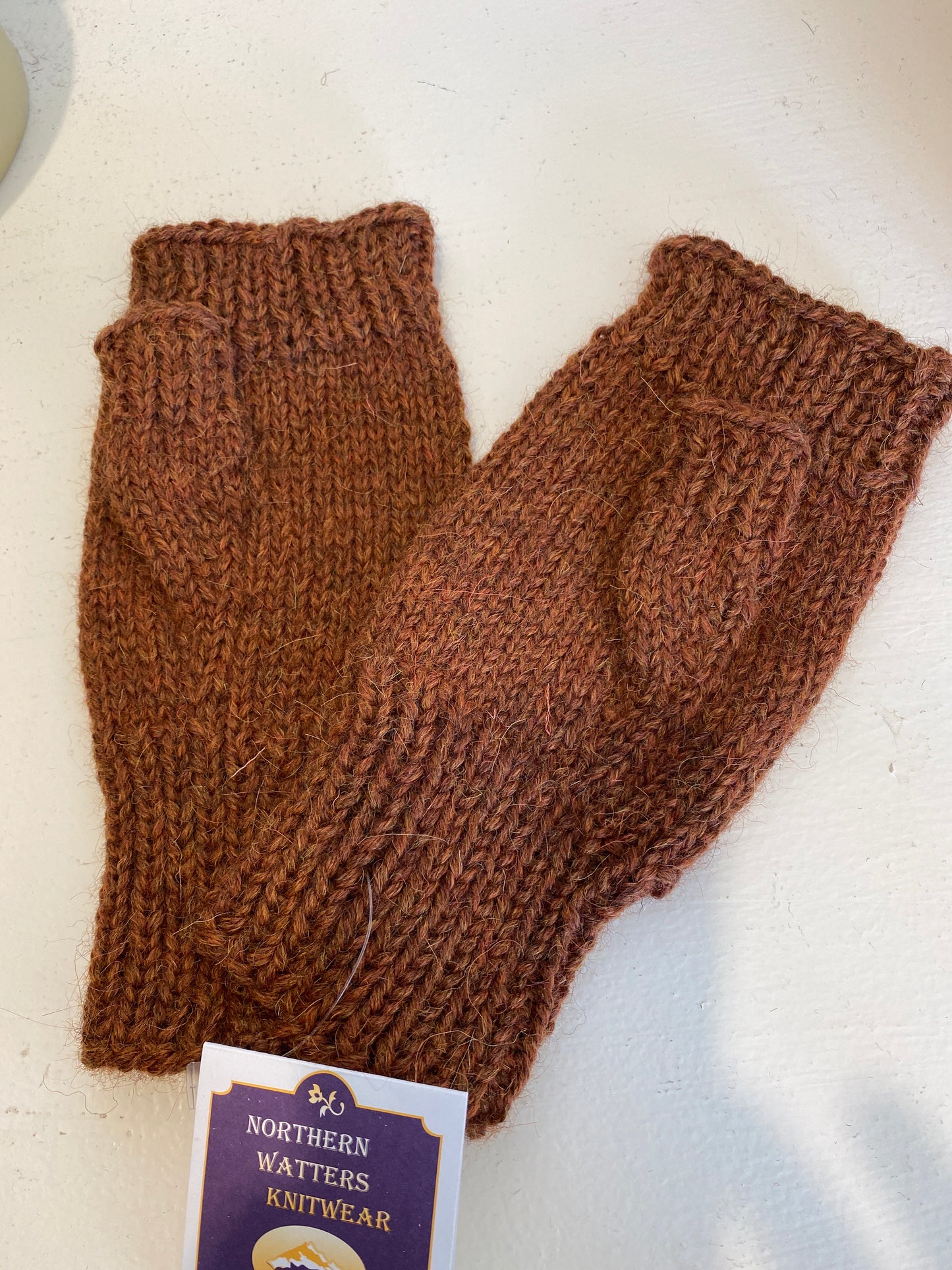 Wool Fingerless Gloves