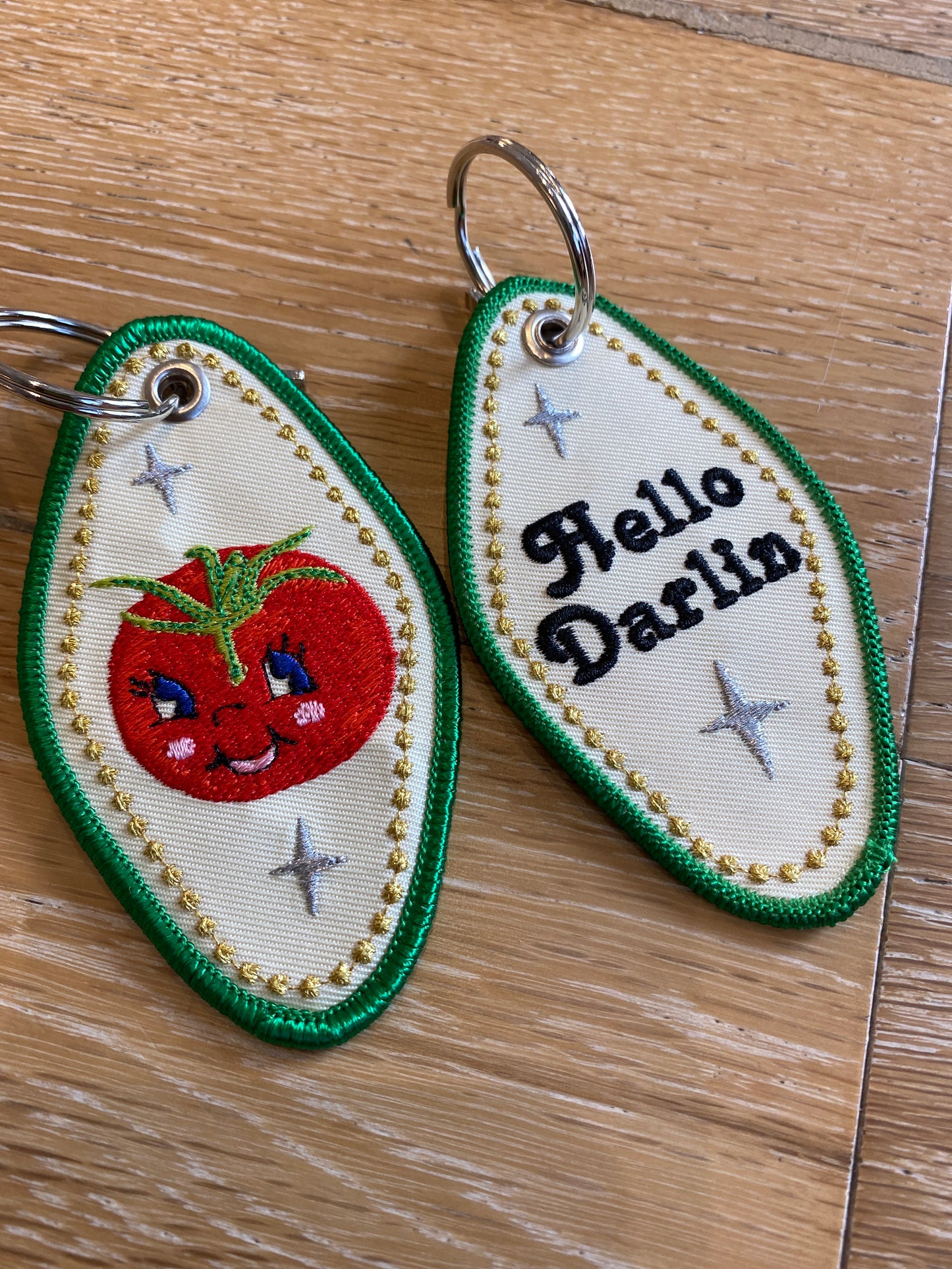 Embroidered Keychains