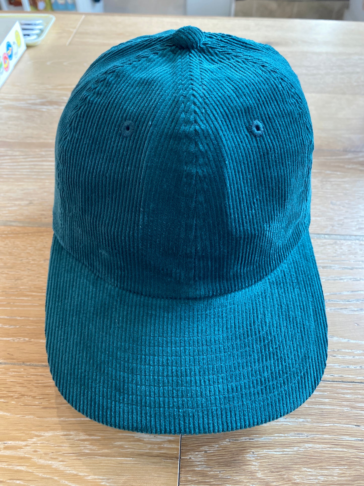 Blank Corduroy Ball Cap Emerald