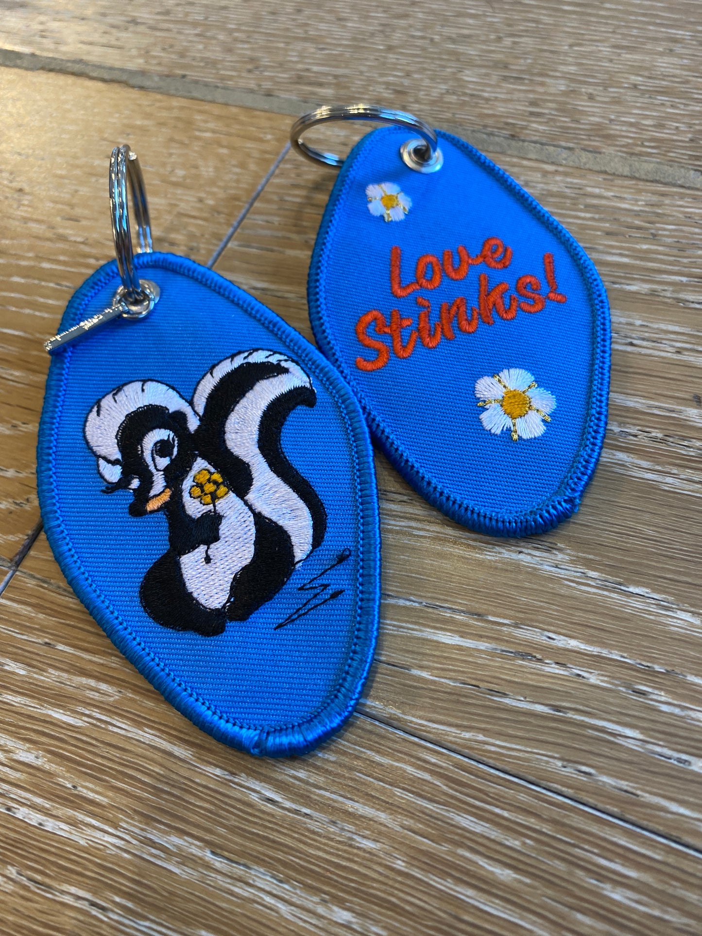 Embroidered Keychains