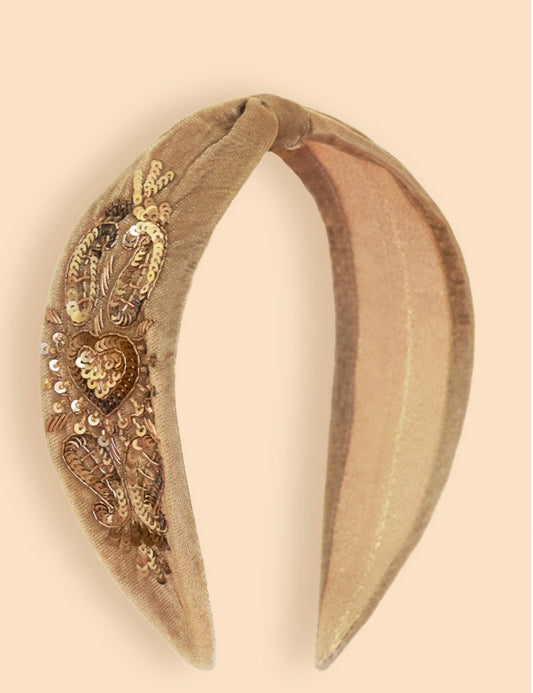 Powder Embroidered Headbands