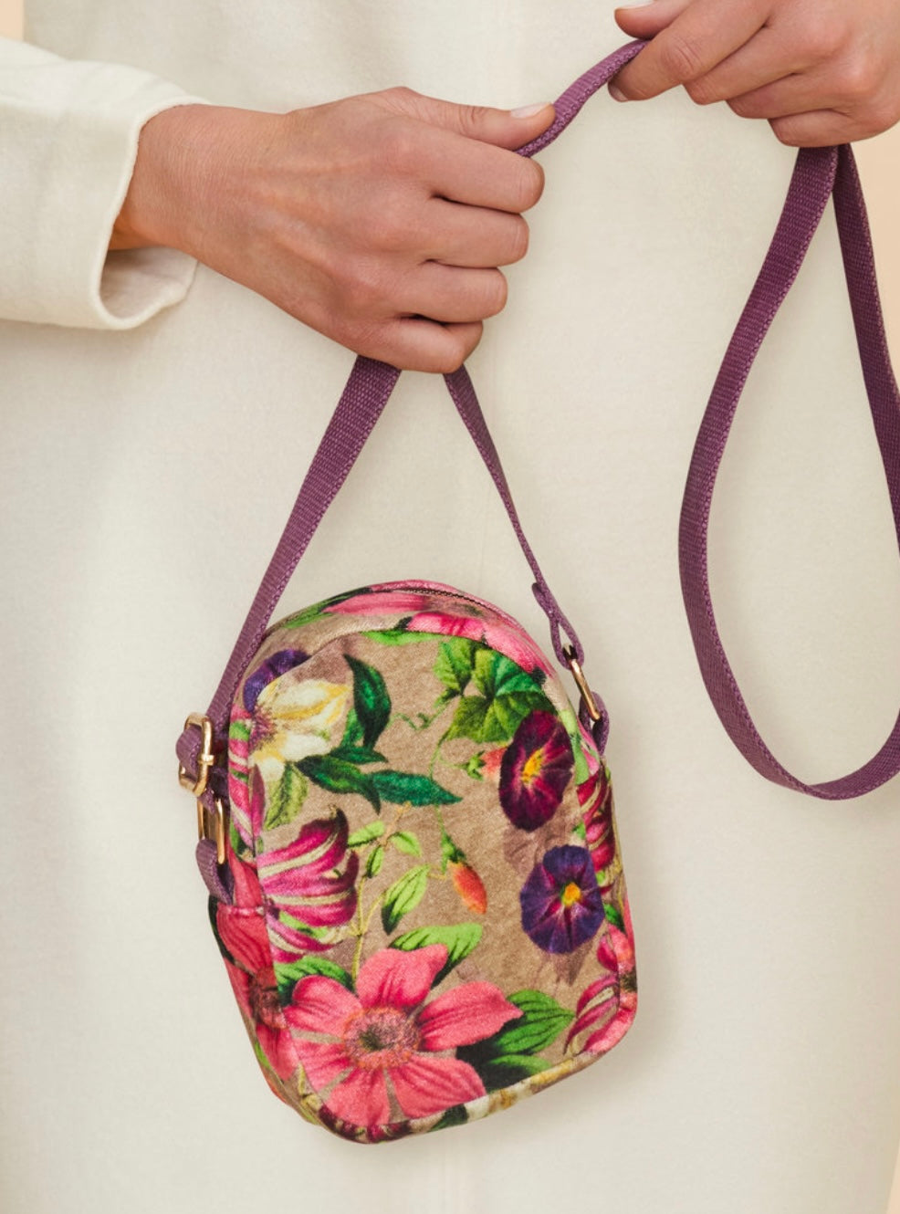 Out and About Velvet Bag