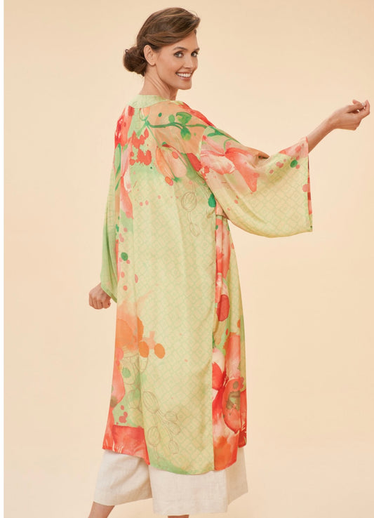 Powder Kimono Gown