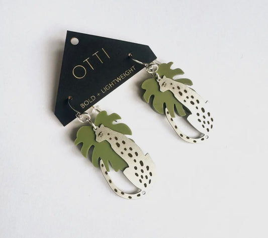 Leopard Earrings
