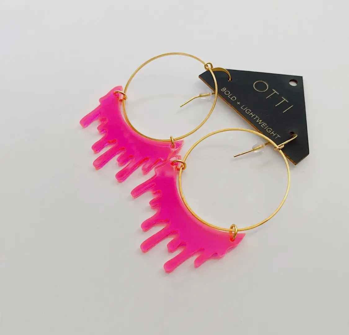 Slime Circle Earrings