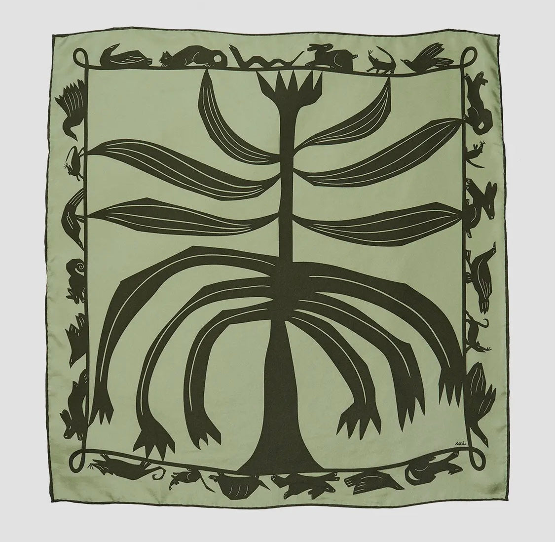 Familiar Silk Scarf