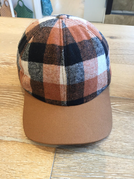 Plaid Ballcap
