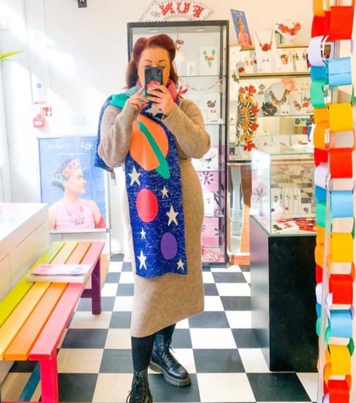 Miss Pom Pom Scarves