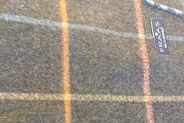 Fraas plaid scarves $34