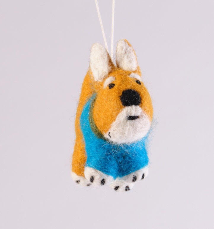 Wrap Felt ornaments
