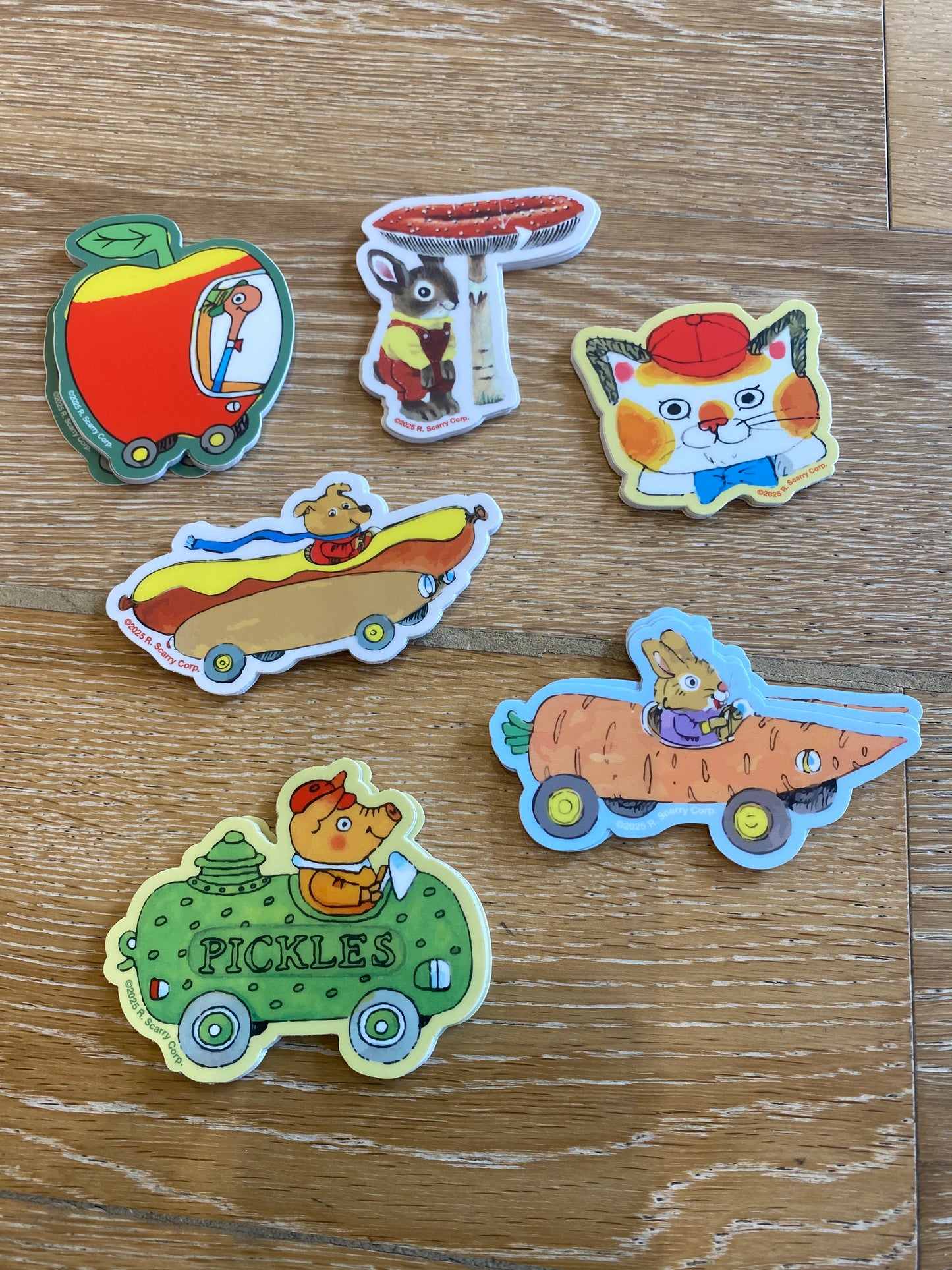 Richard Scarry Stickers