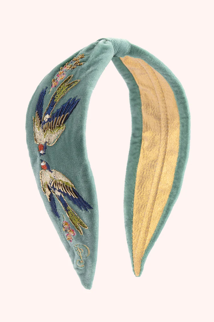 Powder Embroidered Headbands