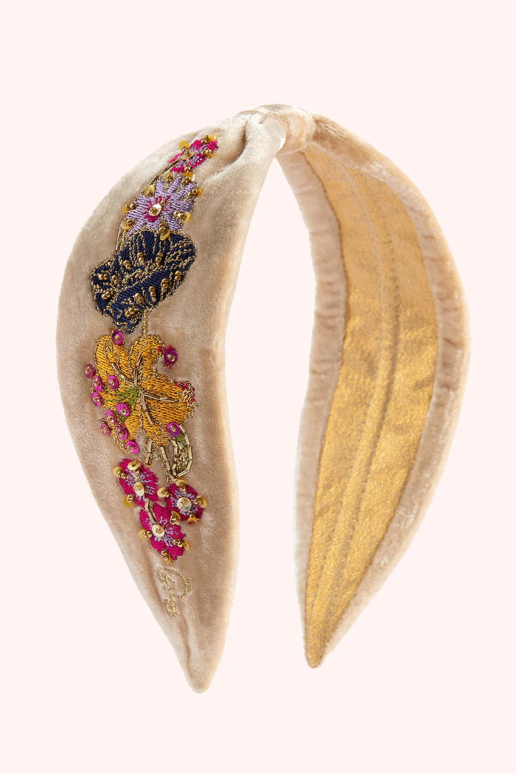 Powder Embroidered Headbands