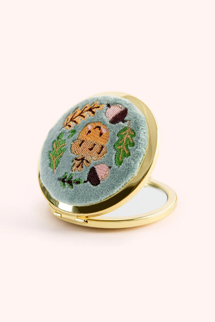 Embroidered Mirror