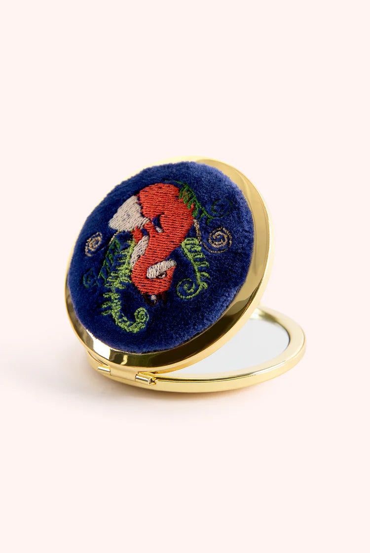Embroidered Mirror