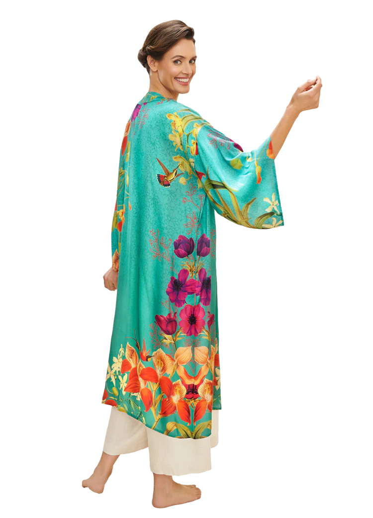 Powder Kimono Gown