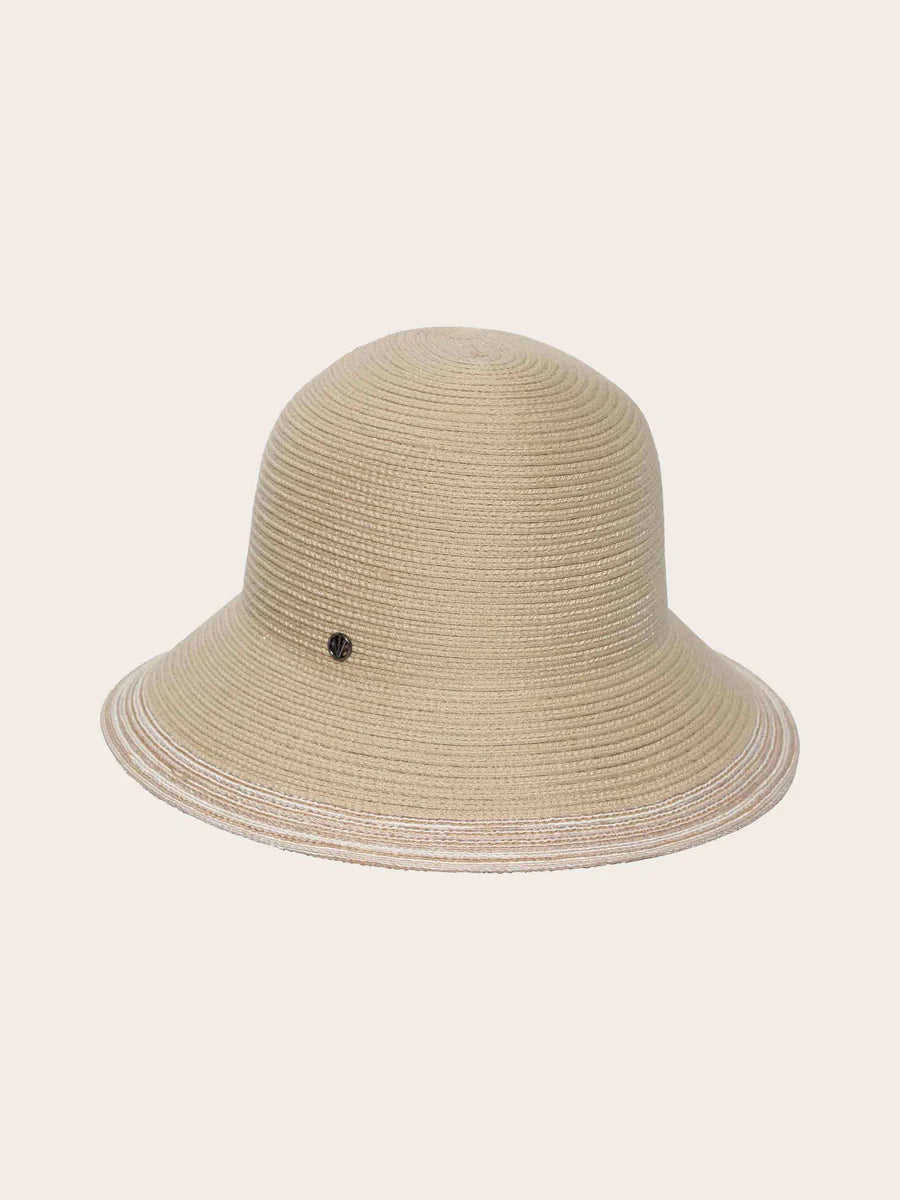 Small Cloche with Contrasting Brim