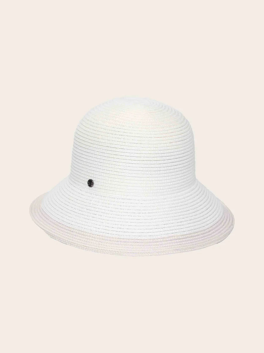 Small Cloche with Contrasting Brim