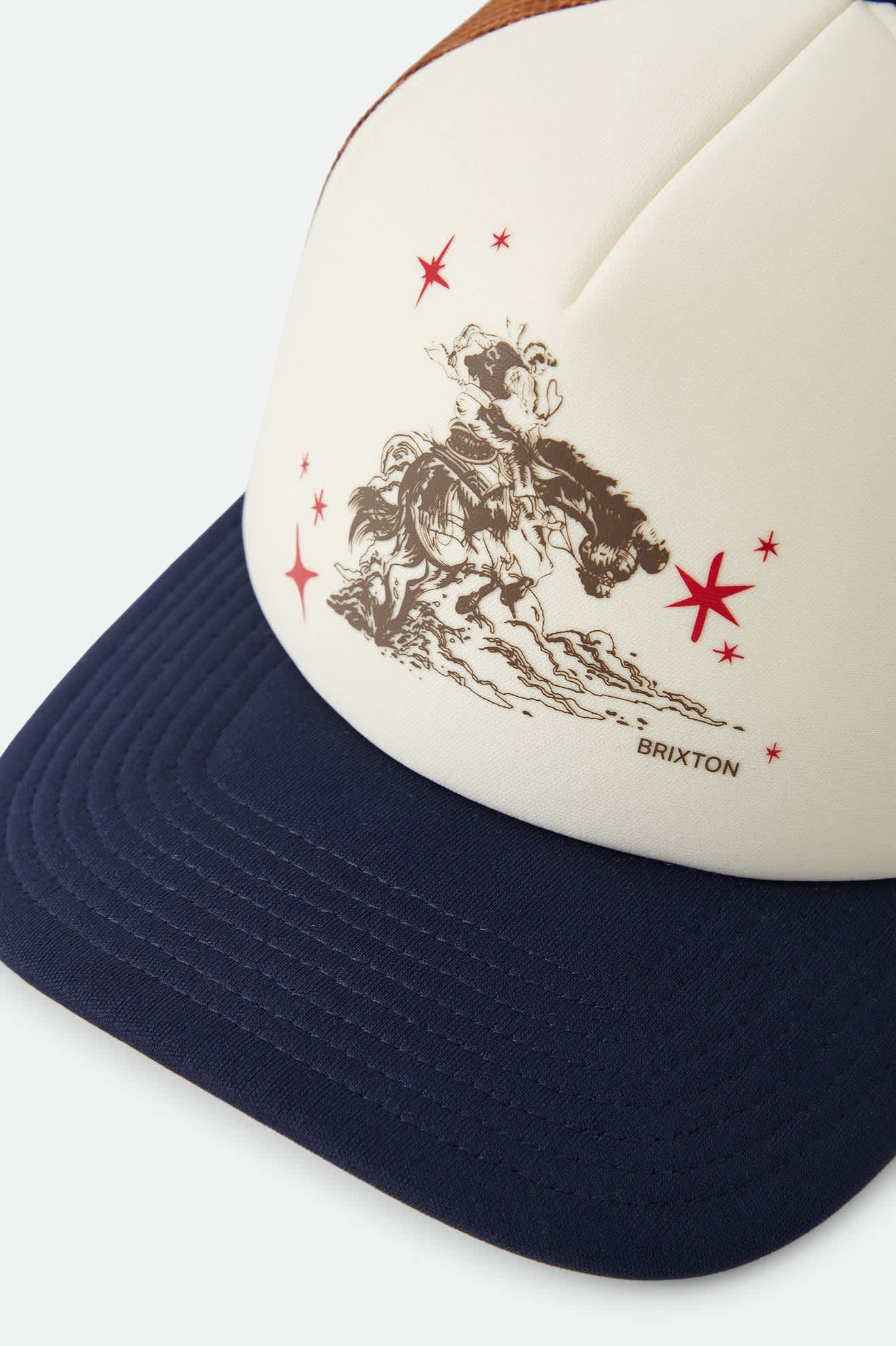 Brixton Trucker Hat Mid Century Ranch
