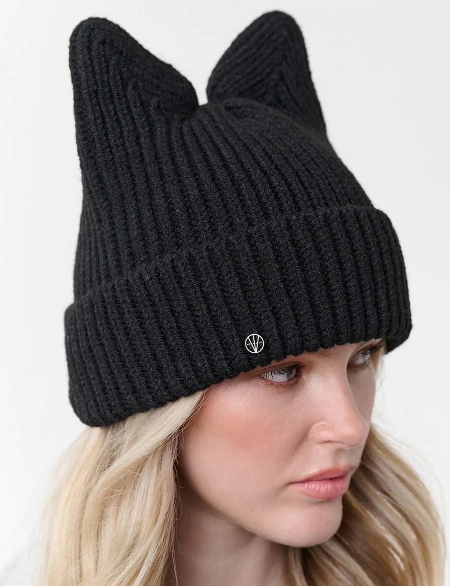Loevenich Knit Hat with Cat Ears