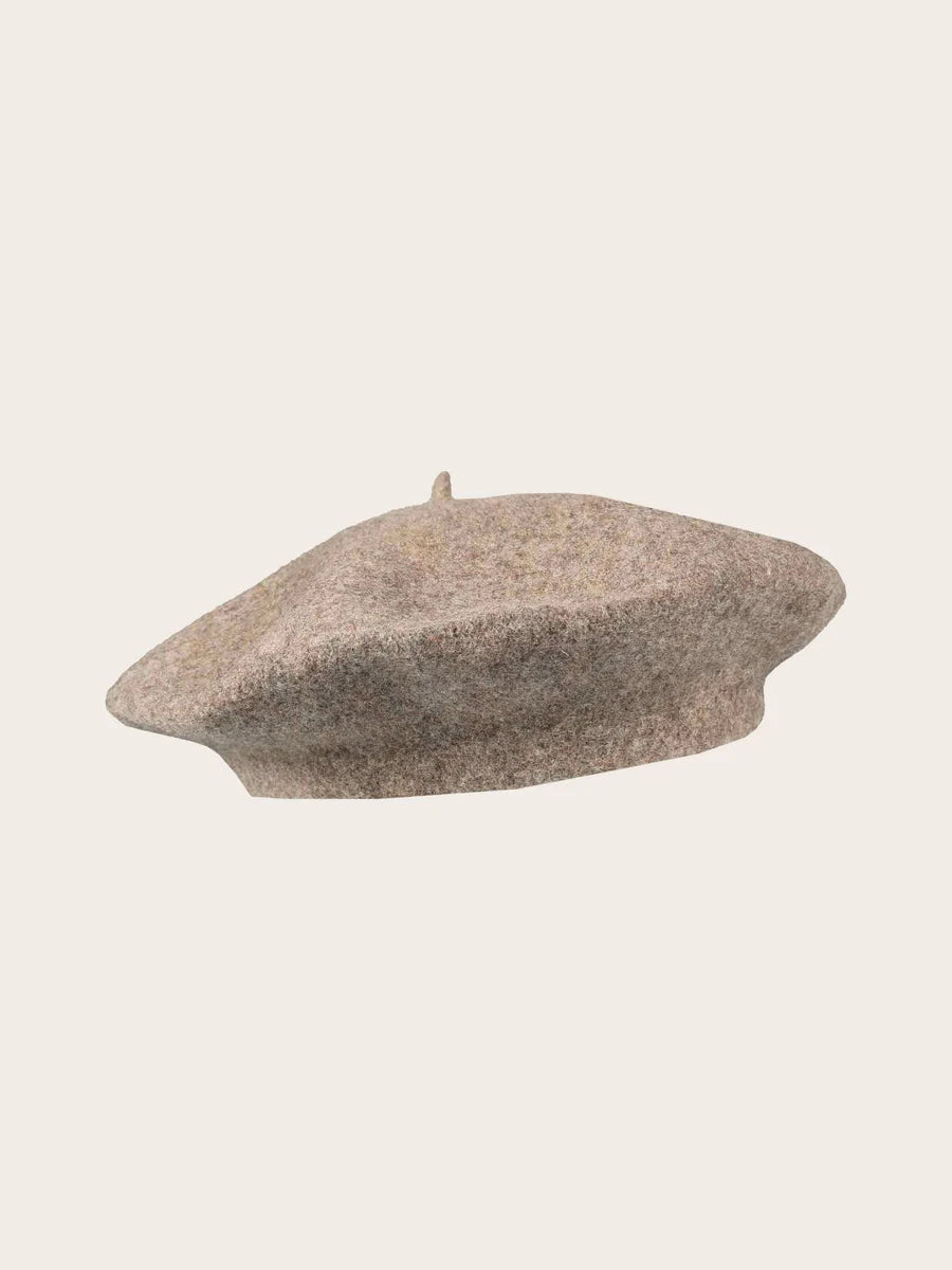 Loevenich Wool Beret Sand