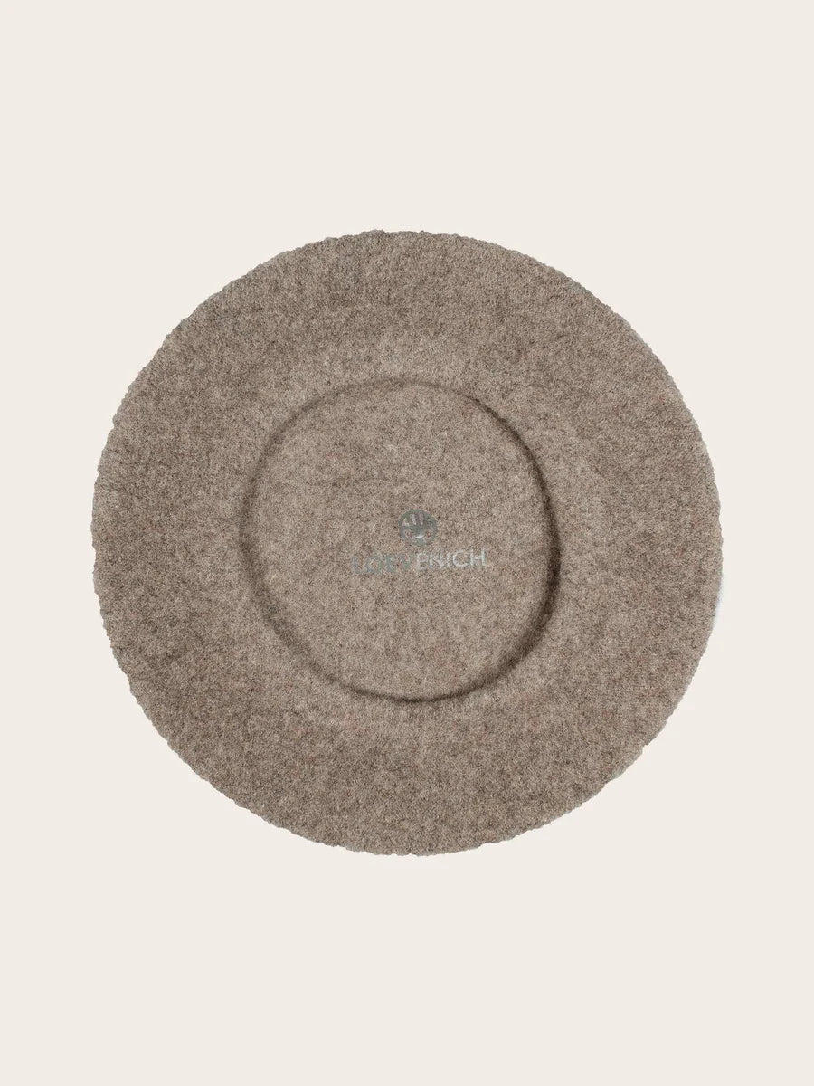 Loevenich Wool Beret Sand
