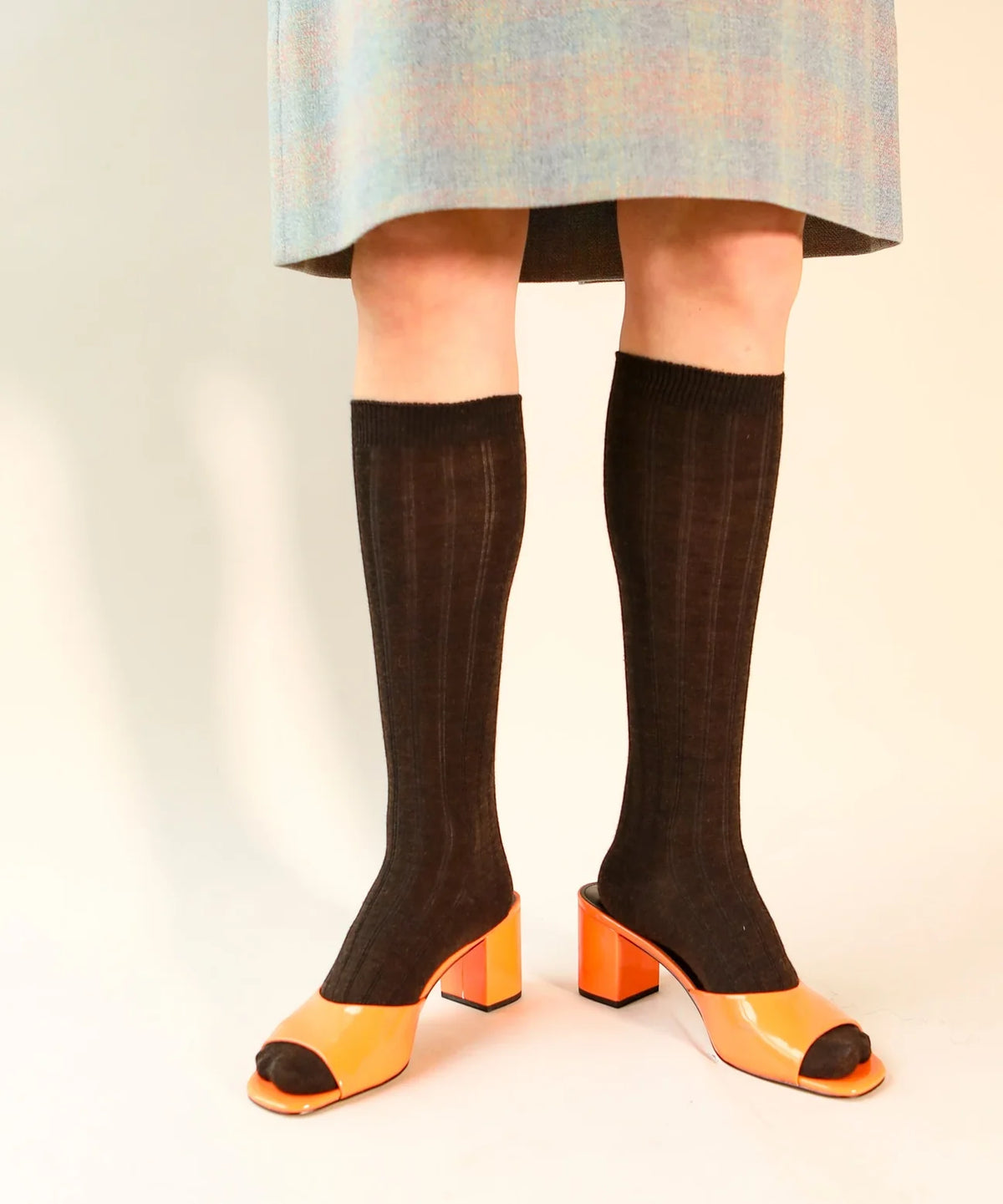OKAYOK Wool Knee High Socks