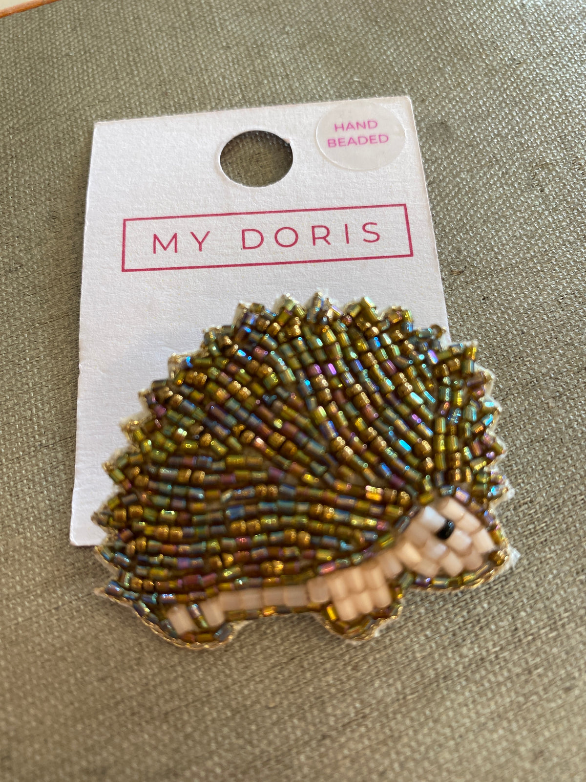 Hedgehog Brooch