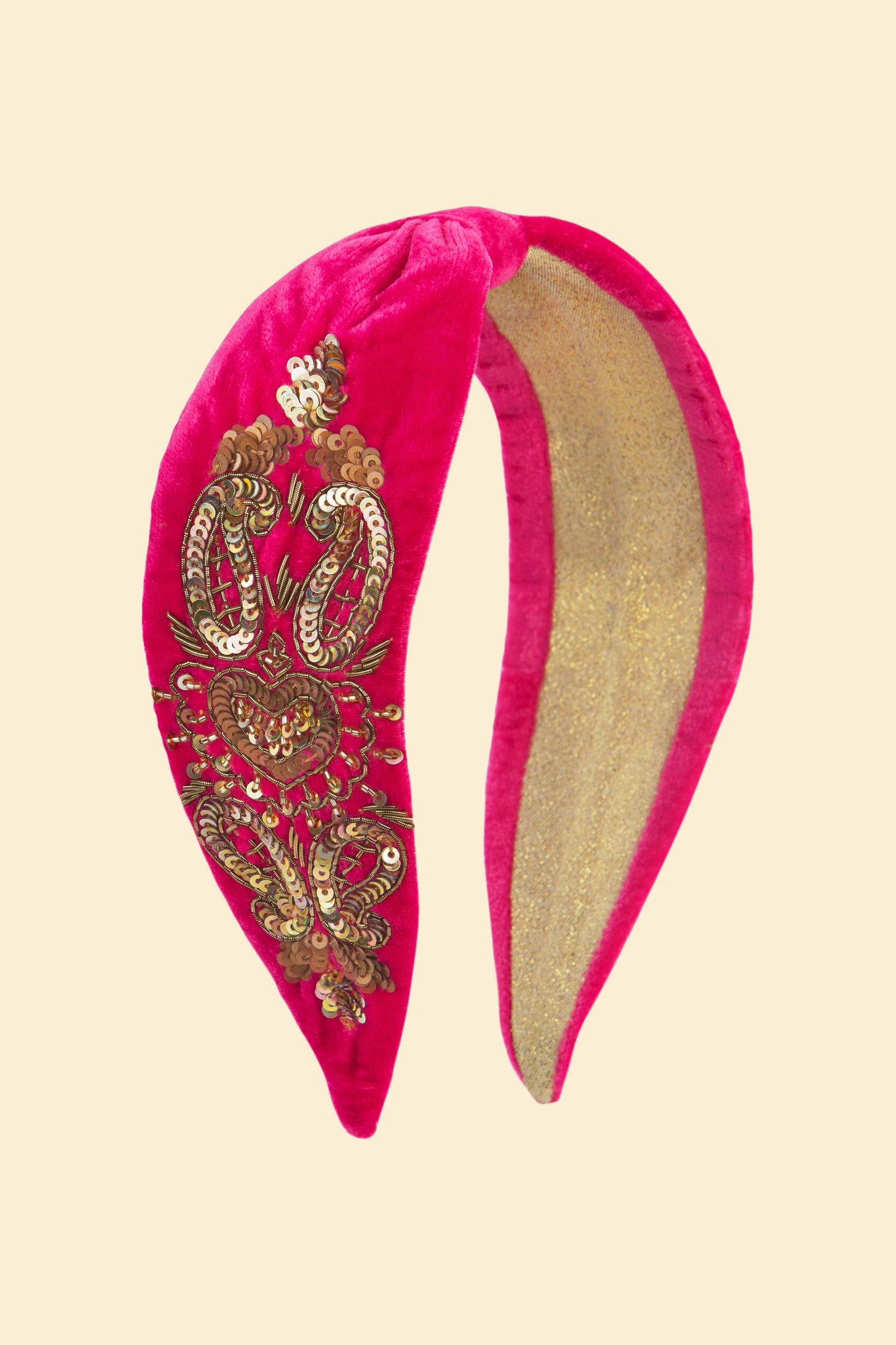 Powder Embroidered Headbands
