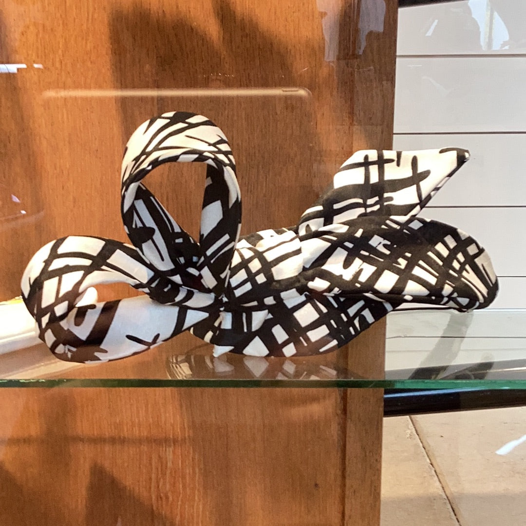 Black + White Headpiece