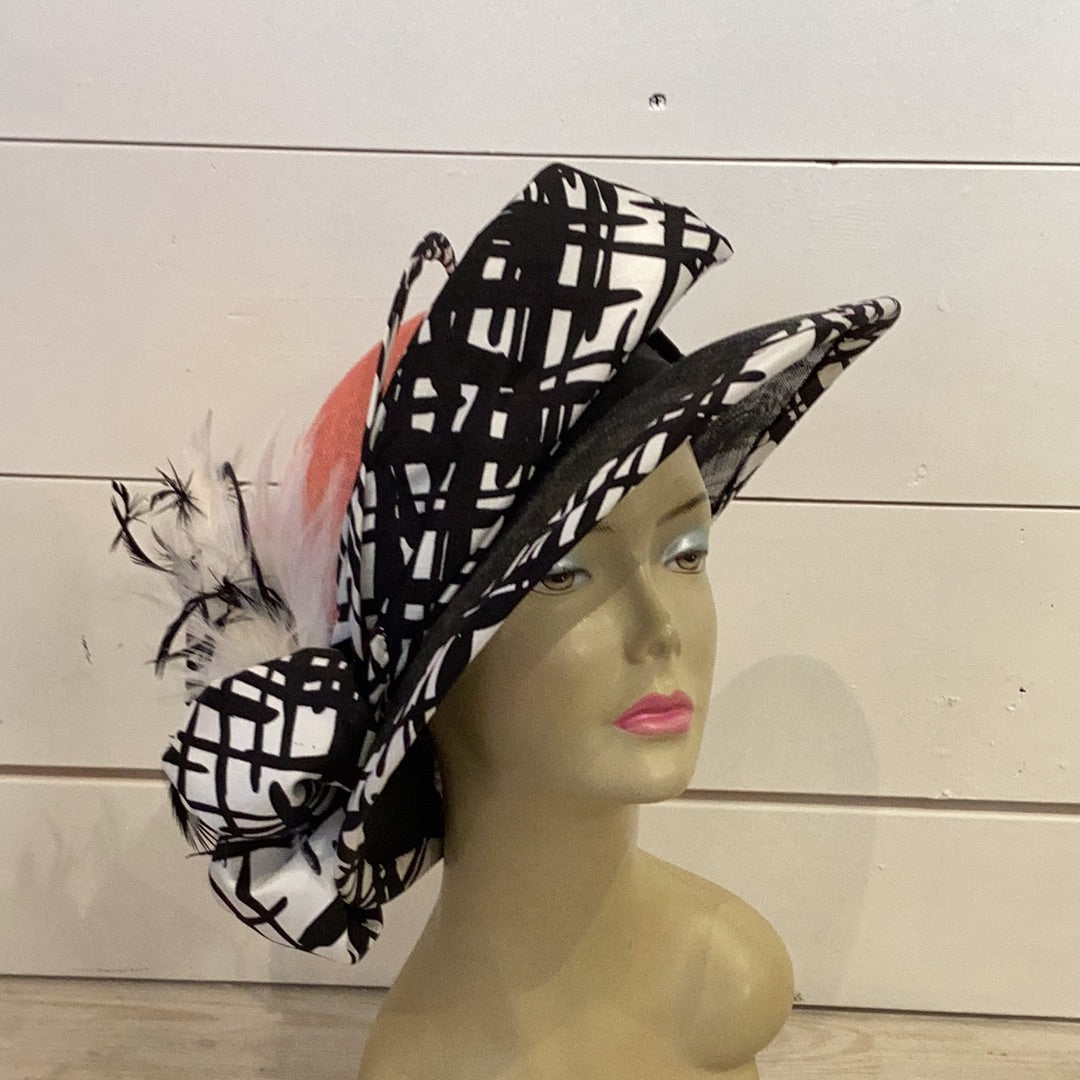 Fancy Cosmopolitan Derby Hat