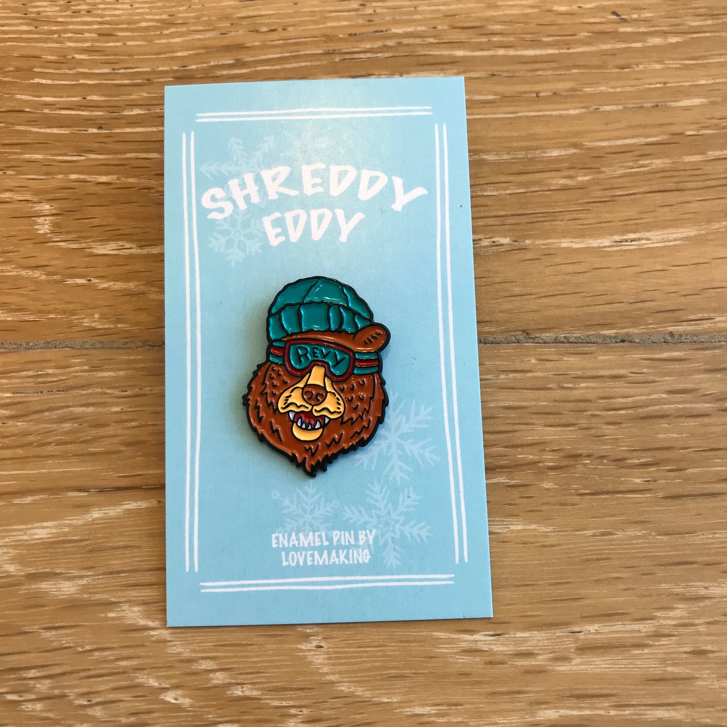Shreddy Eddy - Enamel Pin