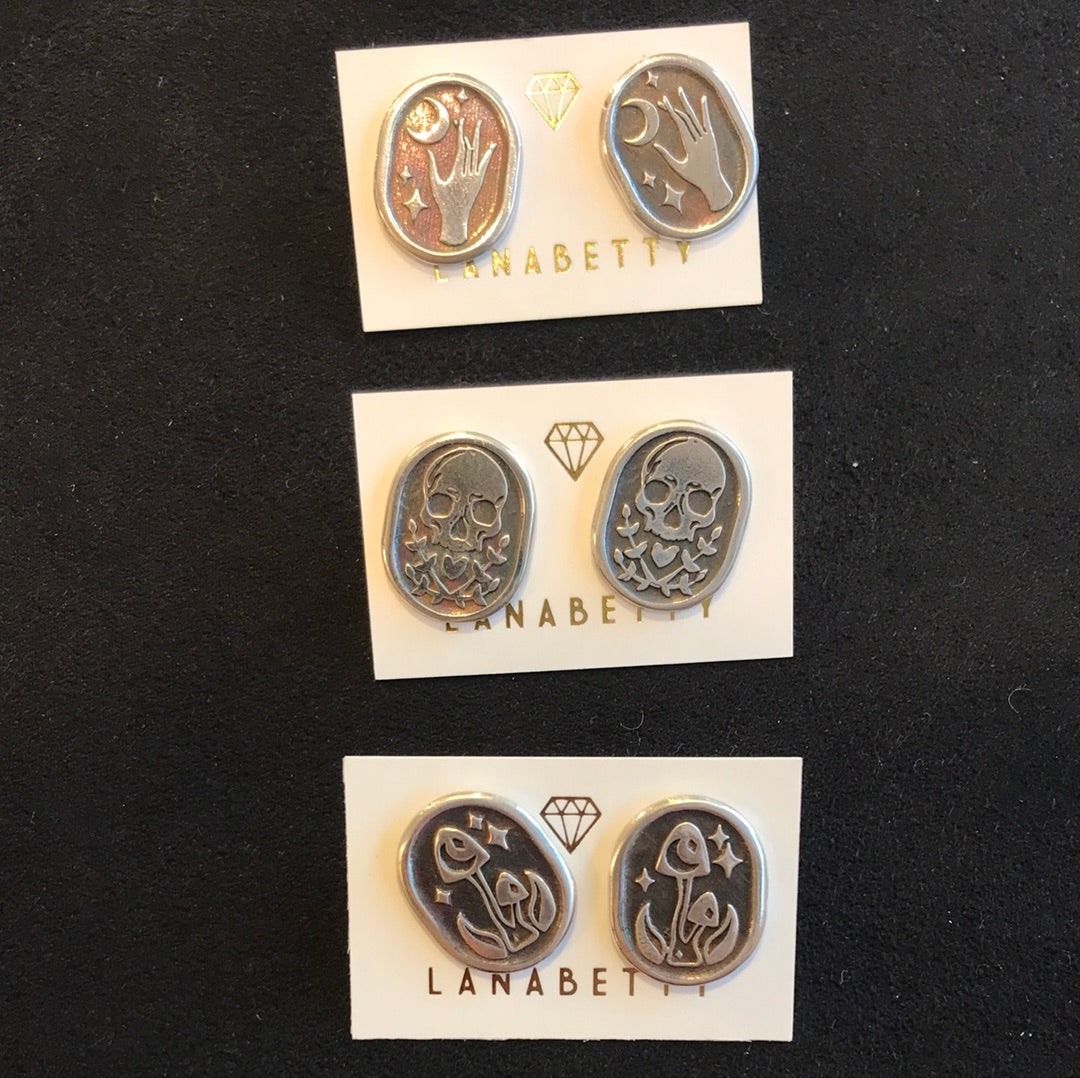 LanaBetty Mantra Studs