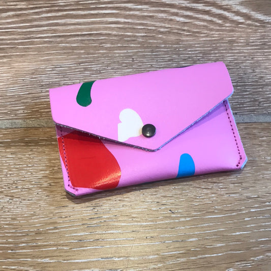 Abstract Popper Purse