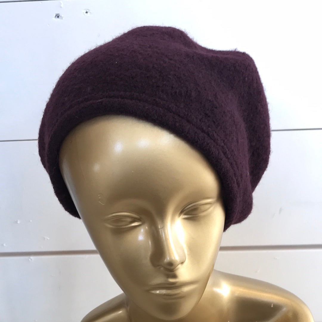 Boiled Wool Beret