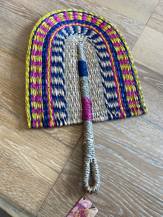 Woven Sea Grass Fan