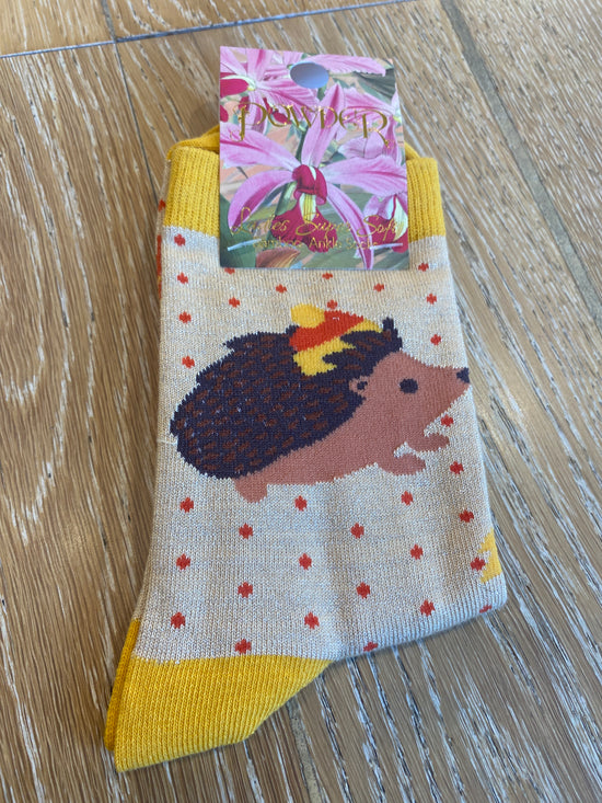 Hedgehog in a HatAnkle Socks