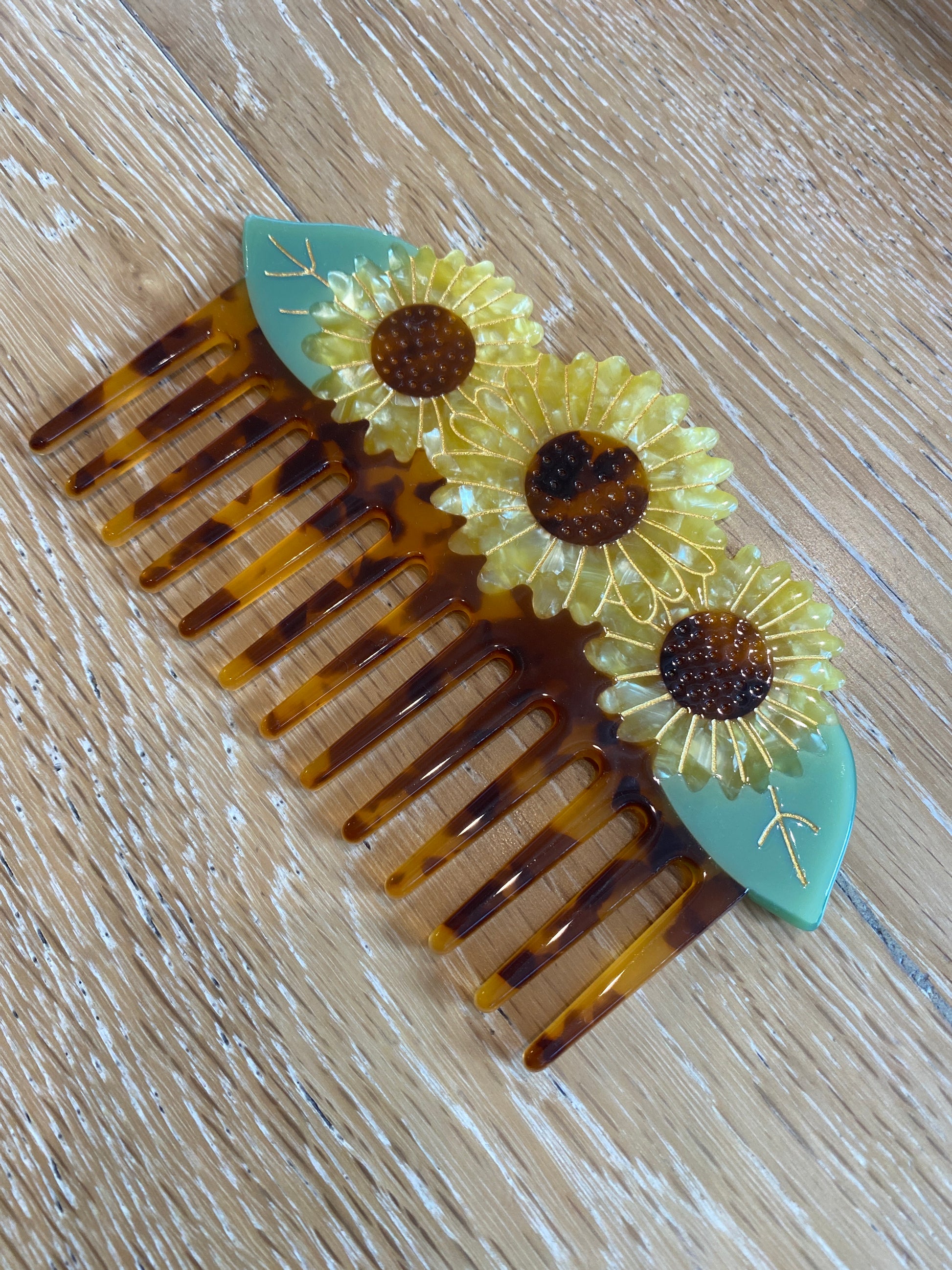 Sunflowers Comb