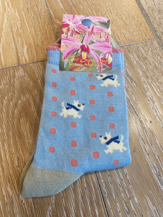 Woolly Westies Ankle Socks