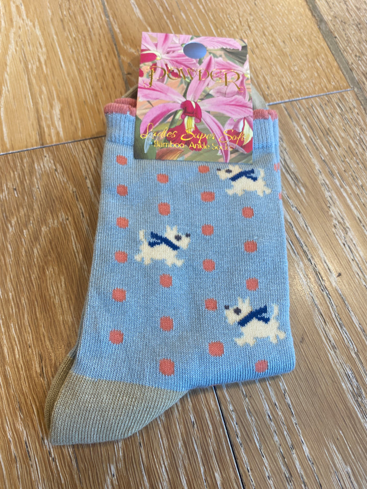 Woolly Westies Ankle Socks