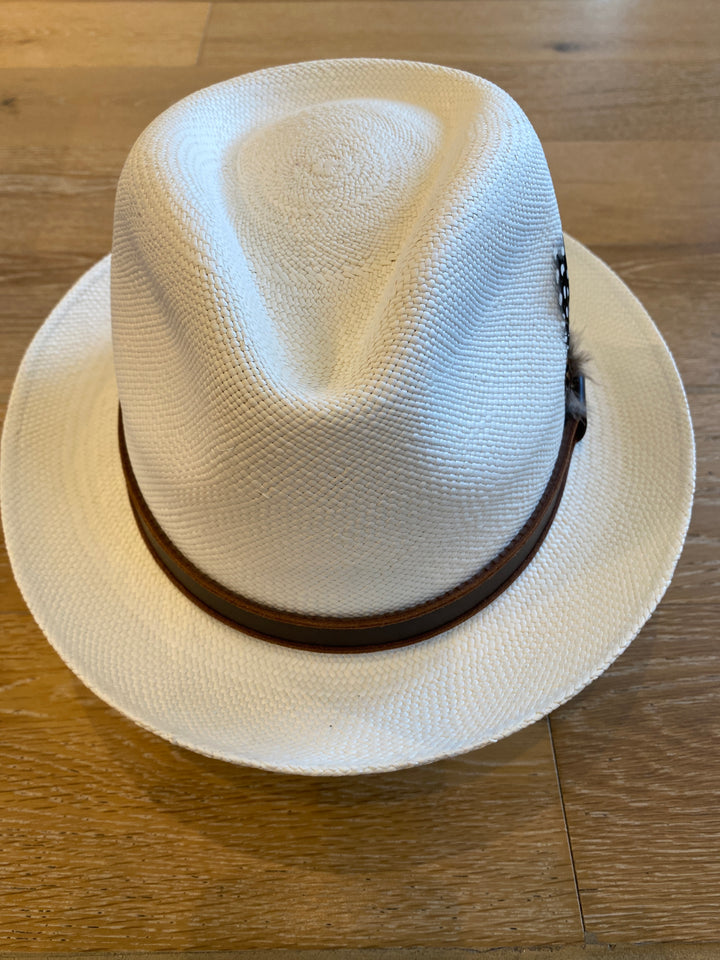 Genuine Panama Trilby Bleach