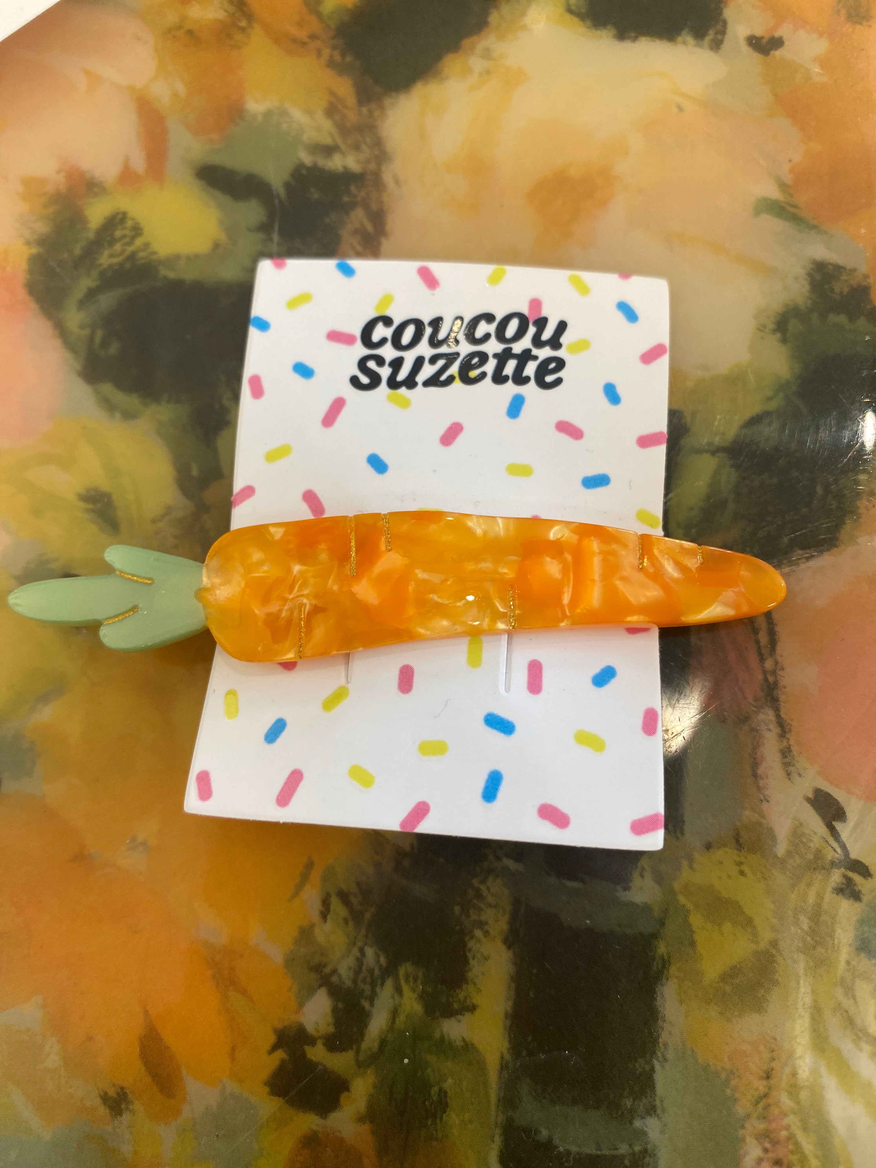 Carrot Hair Clip